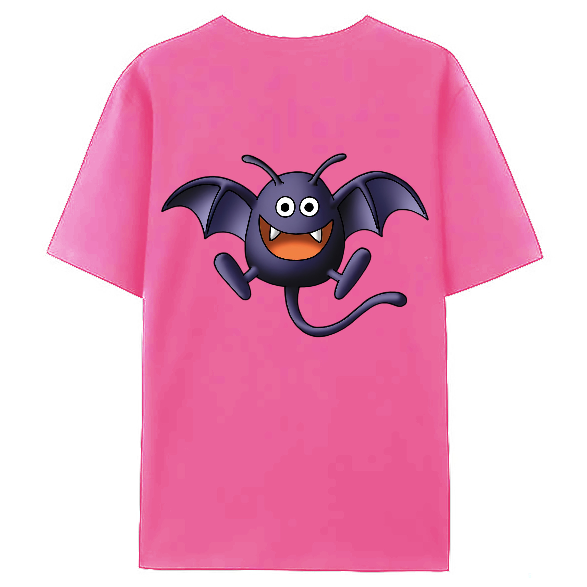 （画像用） ドラゴンクエスト Doragon Kuesuto Dragon Quest レディース半袖Tシャツ(バックプリント)